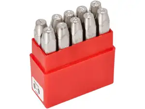 Impact number set 4 mm 10 pcs. Impact number set 4 mm 10 pcs.