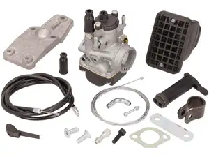 Malossi carburetor set Dellorto 19/19 racing case | Piaggio Ciao, SI, Bravo, Boxer Malossi carburetor set Dellorto 19/19 racing case | Piaggio Ciao, SI, Bravo, Boxer