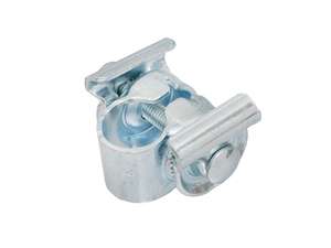 Galvanized saddle clamp (for round guide rails) Galvanized saddle clamp (for round guide rails)