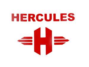 swiing® revival sticker seat post "Hercules" red foil plot swiing® revival sticker seat post "Hercules" red foil plot