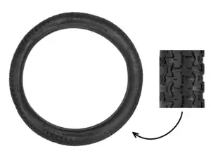 Fortune 2.25 x 16" tires F-874 2.P.R. Allround Fortune 2.25 x 16" tires F-874 2.P.R. Allround