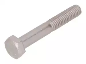 M6x40 hexagon head screw with stainless steel shank M6x40 hexagon head screw with stainless steel shank
