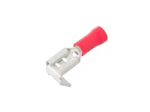 Cable lug (branch flat receptacle) 6.3 mm insulated red (male / female) Cable lug (branch flat receptacle) 6.3 mm insulated red (male / female)