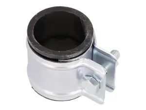 Exhaust clamp 28 mm with rubber Exhaust clamp 28 mm with rubber