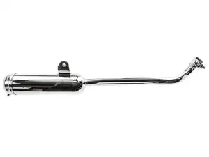 Exhaust 20 mm chrome | Piaggio Ciao, Bravo Exhaust 20 mm chrome | Piaggio Ciao, Bravo