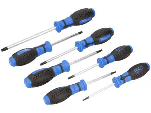 BGS screwdriver set Torx 7 pcs. BGS screwdriver set Torx 7 pcs.