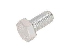 M12x25 hexagon head screw, galvanized M12x25 hexagon head screw, galvanized