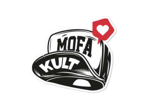 mk-Merch "mofakult Cap" Sticker, 70 x 60 mm mk-Merch "mofakult Cap" Sticker, 70 x 60 mm