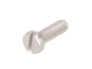 Screw M4x12 cylinder head slotted stainless steel Screw M4x12 cylinder head slotted stainless steel