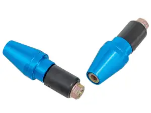 Power1 vibration damper handlebar aluminum blue Power1 vibration damper handlebar aluminum blue