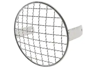 Lamp grille round chrome Lamp grille round chrome