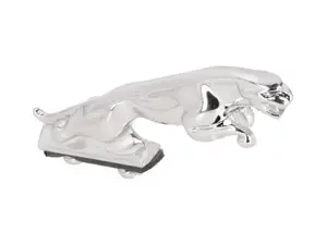 Decorative figure panther small chrome Decorative figure panther small chrome