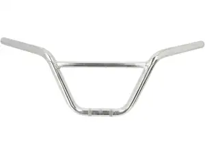 Handlebar fork plate 18 cm curved chrome Handlebar fork plate 18 cm curved chrome