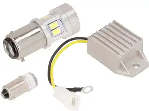 GPO 6V LED set (BAX15d) with GPO voltage regulator | Puch GPO 6V LED set (BAX15d) with GPO voltage regulator | Puch