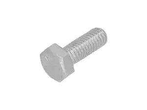M6x16 hexagon head screw, galvanized M6x16 hexagon head screw, galvanized