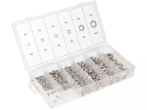 BGS nut set Inox 300 pcs. BGS nut set Inox 300 pcs.