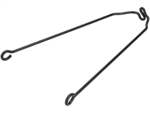 GPO mudguard strut front 17" black GPO mudguard strut front 17" black