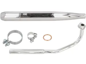 GPO Exhaust Set, Cigar Chrome | Sachs 503 AB GPO Exhaust Set, Cigar Chrome | Sachs 503 AB