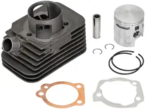 Malossi 46.5 mm cylinder kit without head 12 mm KoBo | Piaggio Ciao, SI, Bravo, Boxer Malossi 46.5 mm cylinder kit without head 12 mm KoBo | Piaggio Ciao, SI, Bravo, Boxer