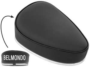 Belmondo" bench with black lettering Belmondo" bench with black lettering