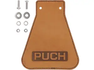 66HEROES splash guard "Puch square" narrow leather 66HEROES splash guard "Puch square" narrow leather