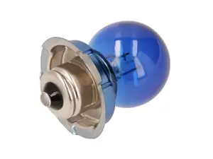 GPO bulb 6V - 15W (P26s) with collar 1-filament blue GPO bulb 6V - 15W (P26s) with collar 1-filament blue
