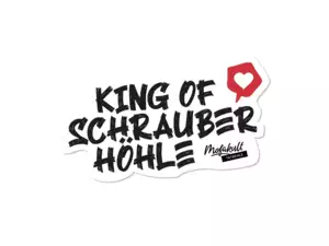 mk-Merch sticker "mofakult Tutorials - King of Schrauber Höhle" 90 x 55 mm mk-Merch sticker "mofakult Tutorials - King of Schrauber Höhle" 90 x 55 mm