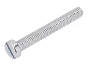Screw M6x45 cylinder head slot galvanized Screw M6x45 cylinder head slot galvanized