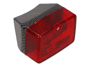 Tun'R rear light carbon - red Tun'R rear light carbon - red