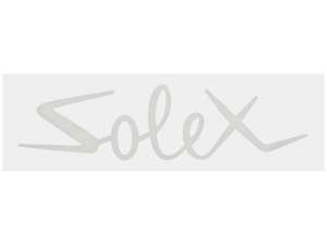 Sticker Solex white 102 x 27 mm Sticker Solex white 102 x 27 mm