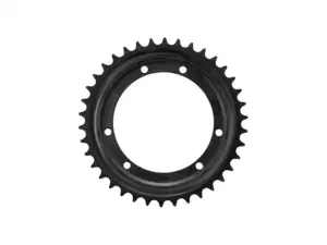 GPO sprocket 38 teeth black | Puch Maxi, Puch X30 NG-2AH GPO sprocket 38 teeth black | Puch Maxi, Puch X30 NG-2AH