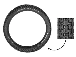 Road Master 2.25 x 16" (white lettering) Road Master 2.25 x 16" (white lettering)