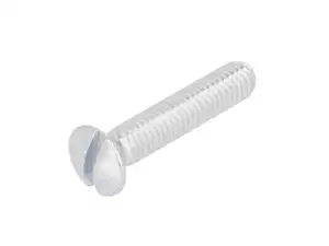 M6x30 slotted countersunk head screw, galvanized M6x30 slotted countersunk head screw, galvanized