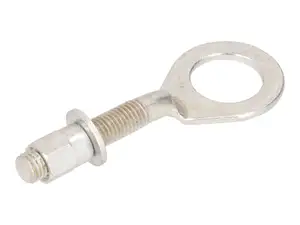 Wheel clamp Ø 16.4 mm M7 washer cranked galvanized Wheel clamp Ø 16.4 mm M7 washer cranked galvanized