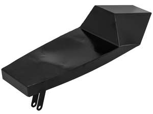 MLM saddle shell Cafe Racer angular black | Puch Maxi MLM saddle shell Cafe Racer angular black | Puch Maxi