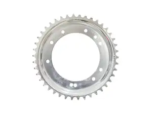 Sprocket 42 teeth 5 / 6 - hole galvanized | Peugeot Sprocket 42 teeth 5 / 6 - hole galvanized | Peugeot