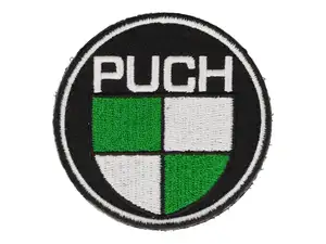 mk-Merch Velcro patch "PUCH" round mk-Merch Velcro patch "PUCH" round