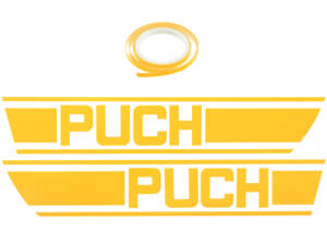 swiing® Revival Sticker Set, Tank, Yellow, Vinyl Cut | Puch X30 swiing® Revival Sticker Set, Tank, Yellow, Vinyl Cut | Puch X30