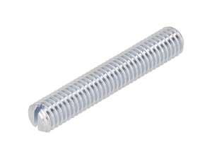 Grub screw M8x45 slotted tapered dome galvanized Grub screw M8x45 slotted tapered dome galvanized