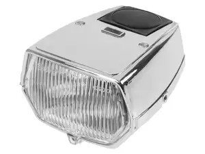 GPO headlamp angular chrome (without switch) GPO headlamp angular chrome (without switch)