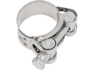 Solid Screw Clamp 29–31 mm W1, Galvanized Solid Screw Clamp 29–31 mm W1, Galvanized