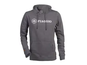 mk-Merch Hoodie "Piaggio" (XS) Man Grey mk-Merch Hoodie "Piaggio" (XS) Man Grey
