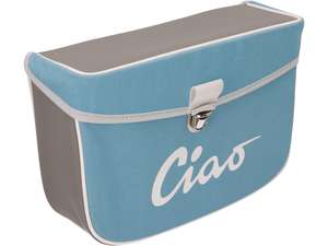 MOTO NOSTRA "Ciao" Luggage Bag, Light Blue | Piaggio Ciao MOTO NOSTRA "Ciao" Luggage Bag, Light Blue | Piaggio Ciao