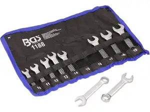BGS Combination wrench set 10-piece SW10-19 BGS Combination wrench set 10-piece SW10-19