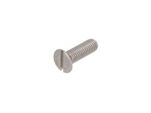 M5x16 Countersunk Slotted Stainless Steel Screw M5x16 Countersunk Slotted Stainless Steel Screw