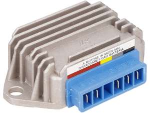 Piaggio Voltage Regulator, 5 Connections | Vespa P, PX, PK Piaggio Voltage Regulator, 5 Connections | Vespa P, PX, PK