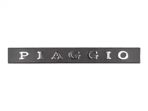 Emblema RMS a cascata "PIAGGIO" | Vespa PX Lusso, T5 Emblema RMS a cascata "PIAGGIO" | Vespa PX Lusso, T5